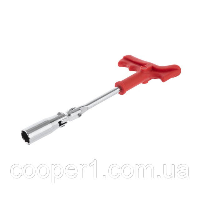Свічковий ключ Т-подібний з шарниром 16х250 мм INTERTOOL HT-1717