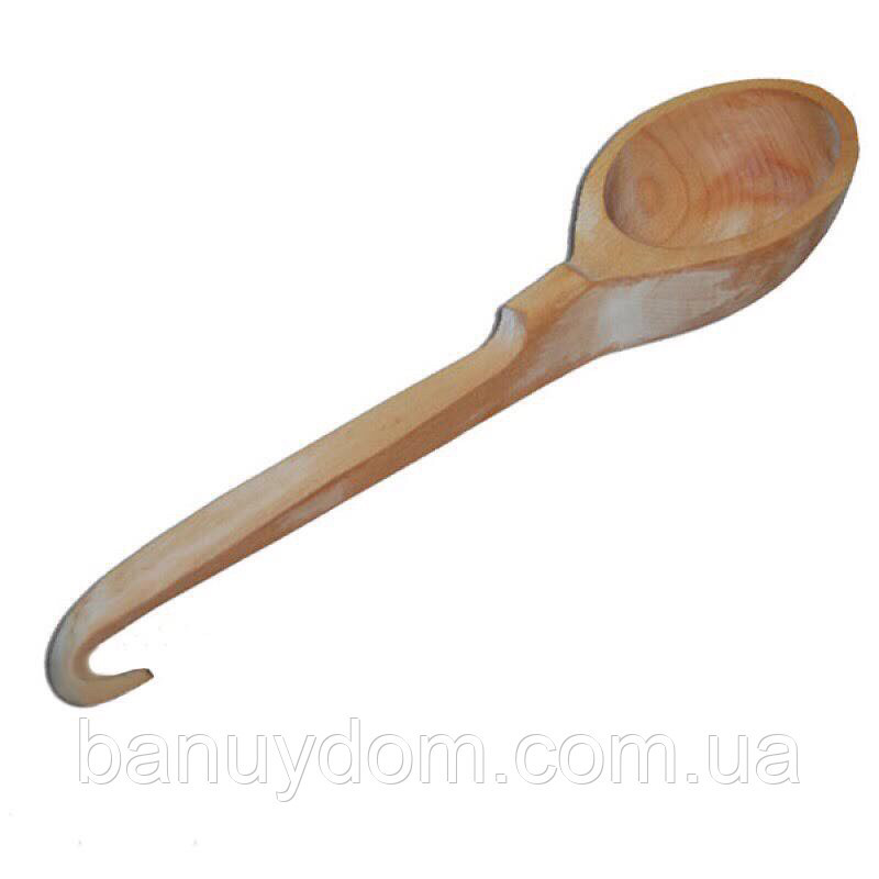 Черпак для лазні, буковий, малий, фото 1