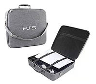 Сумка чехол кейс EastVita для PlayStation 5 PS5 Dualsense / Grey ( PlayStation 5 Slim digital )