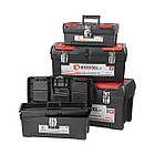 Комплект ящиків для інструментів з металевими замками, 4 од. INTERTOOL BX-0004