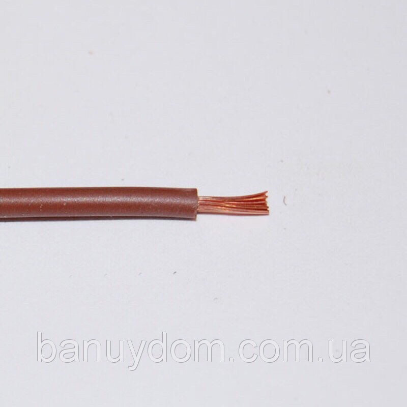 Термостойкий провод SIAF 1 мм (коричневый) - фото 1 - id-p1940525258