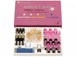 Estelite Q. S. syringe system kit: А1, А2, А3, А3.5, ОА3, ОРА2; Estelite flow quick-А2, А3, ОА3 шприци по 1.8 м;