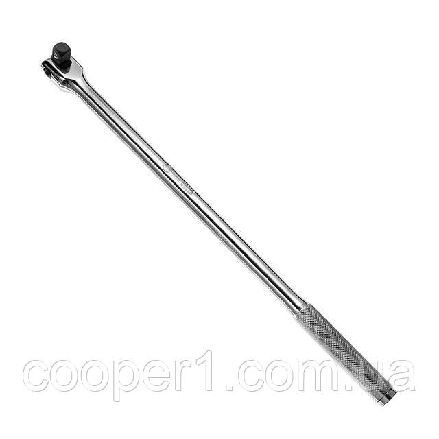 Вороток із шарніром 1/2" 450мм. CrV INTERTOOL ET-1034
