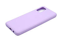 Чехол Full Silicone Cover для Samsung Galaxy A31 A315 Lilac