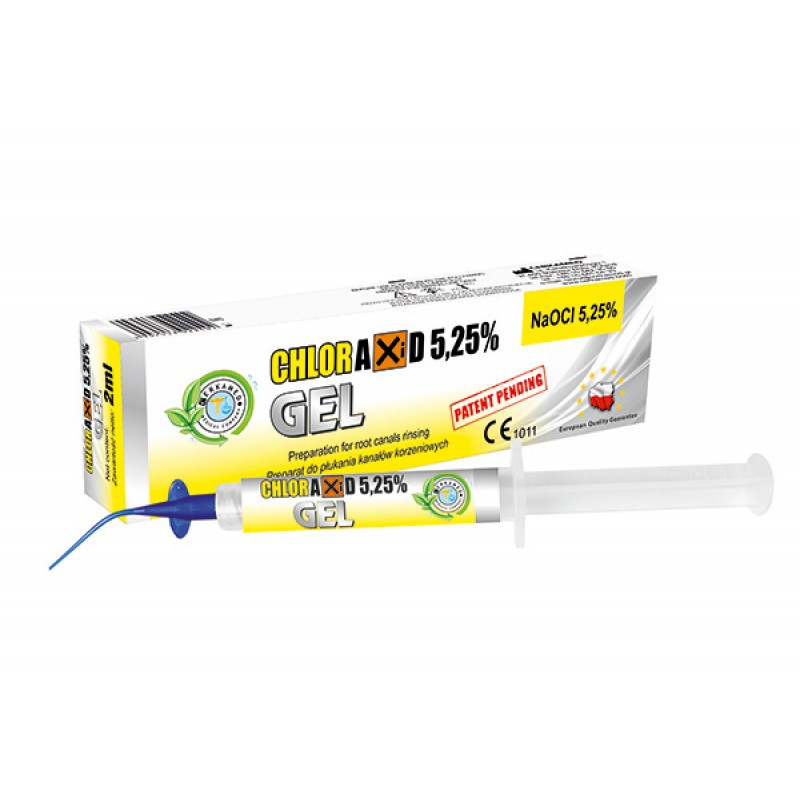 Chloraxid 5,25% gel (холод 5,25% Гель) шприц 2 мл + аплікатори Cerkamed