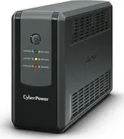 Преобразователь напряжения 650W (Black) Ибп для квартиры CyberPower (Мощный источник бесперебойного питания)