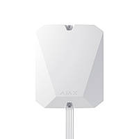 Гібридна централь Ajax Hub Hybrid (4G) white з підтримкою Fibra, Jeweller та Wings (2 x SIM 2G/3G/4G,