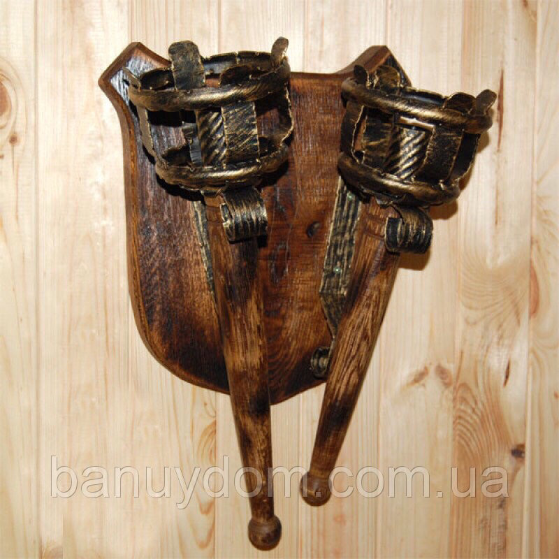 Бра "Факел Римський", 2 лампи, фото 1