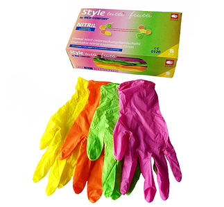 Рукавички нітрилові