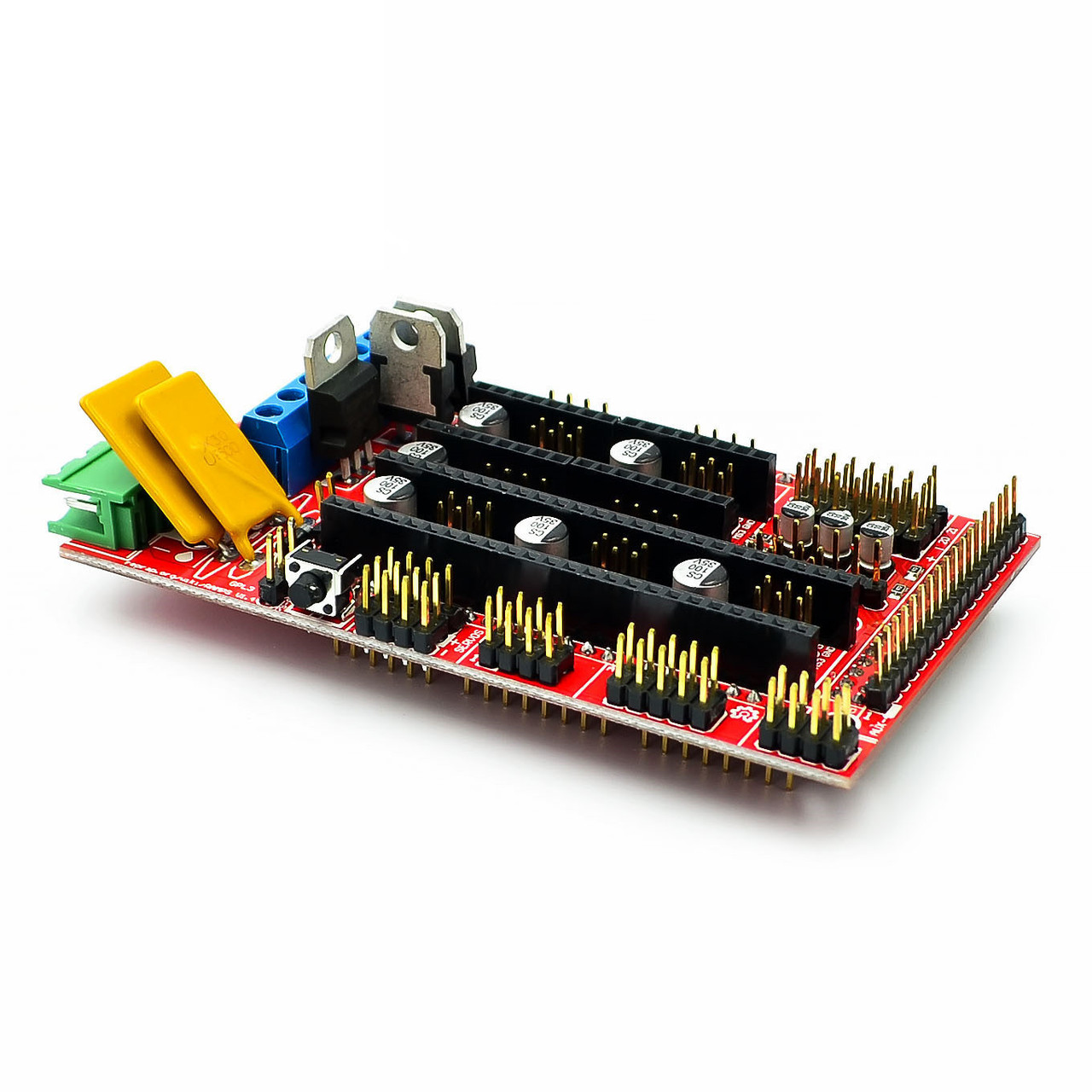Плата розширення на 4 х A4988 CNC shield v3 для ЧПК верстата