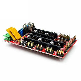 Плата розширення на 4 х A4988 CNC shield v3 для ЧПК верстата