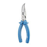 Довгогубці вигнуті 160 мм INTERTOOL HT-0124, фото 3