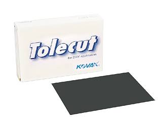 Чорний шліфувальний лист, що клейиться KOVAX Tolecut Black Stick-on K3000 114×70 mm