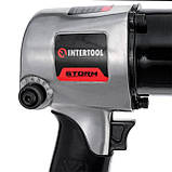 Гайковерт пневматичний, 1/2", 576 Нм., професійний, 7500 об/хв. INTERTOOL PT-1103, фото 8