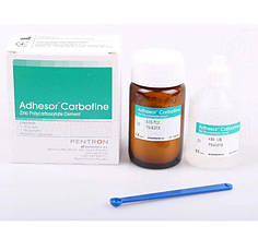 Adhesor Carbofine (Адгезор карбофайн) прокладний цемент Spofa Dental 80г. порошок+40 г рідина