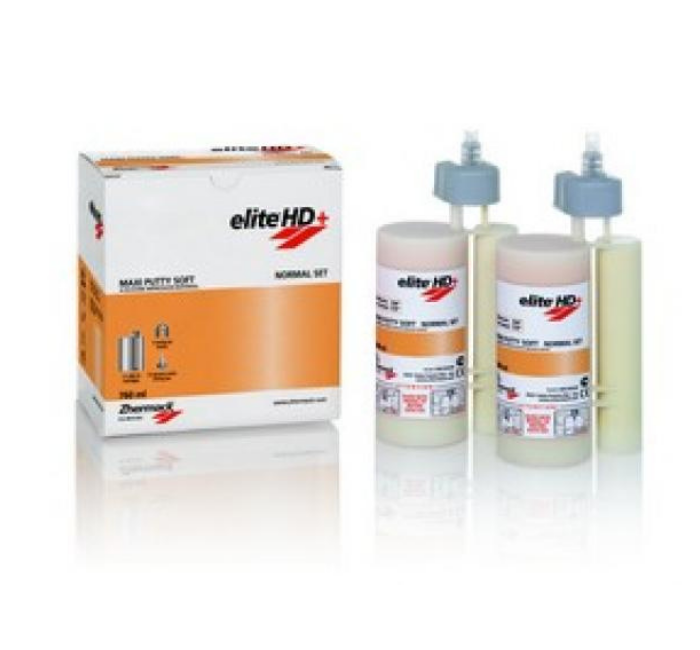 Elite HD + putty maxi normal ( база машинного замішування 2 картриджі по 380 мл) Zhermack