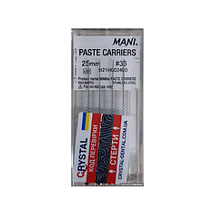 Paste Carriers MANI ( каналонаповнювачі МАНІ) 25 мм No25. 4шт\уп.