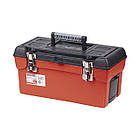 Ящик для інструменту з металевими замками, 16", 396*216*164 мм INTERTOOL BX-1116