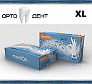 Вінілові рукавички прозорі р. XL. MediOk 100 шт./пач., фото 3
