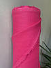 Сорочково-платтєва 100% лляна тканина кольору фуксія, колір 905/80, фото 7