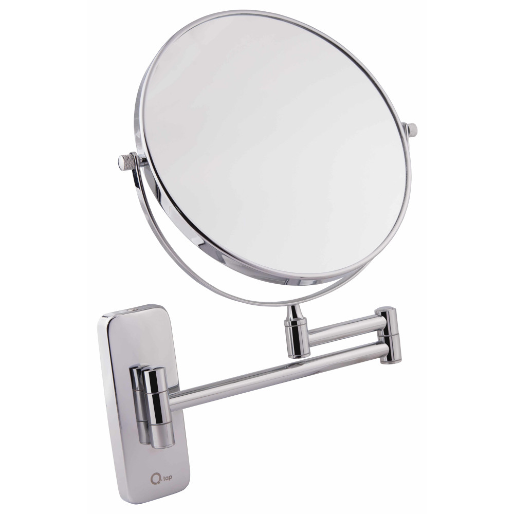 Косметическое зеркало Qtap Liberty настенное D 200 мм QTLIBCRM1147 Chrome - фото 1 - id-p1940539664