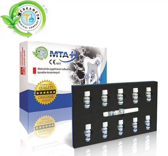 МТА+MAXI. Cerkamed. Матеріал для ремінералізації каналів у особливих випадках, фото 1