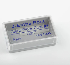 Jen-EsthePost,Джен-Есте-Пост,штифти скловолоконні 6шт/уп, №1 діам.=0.9906мм (Джендентал)