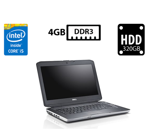 Ноутбук Dell Latitude E6420/14”TN(1600x900)/Intel Core i5-2520M 2.50GHz/4GB DDR3/HDD 320GB/Intel HD Graphics