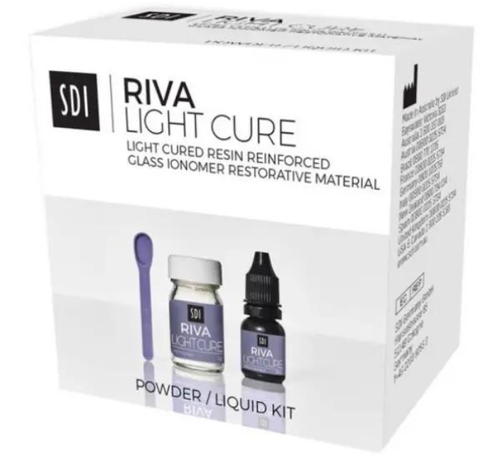 Рива ЛС, Riva Light Cure, Склоіономірний цемент світлотвердіючий, А2
