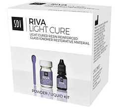 Рива ЛС, Riva Light Cure, Склоіономірний цемент світлотвердіючий, А2