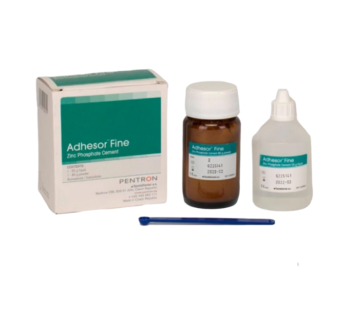 Adhesor Fine (Адгезор файн) двокомпонентний цинк-фосфатний цемент ТМ PENTRON, фото 1