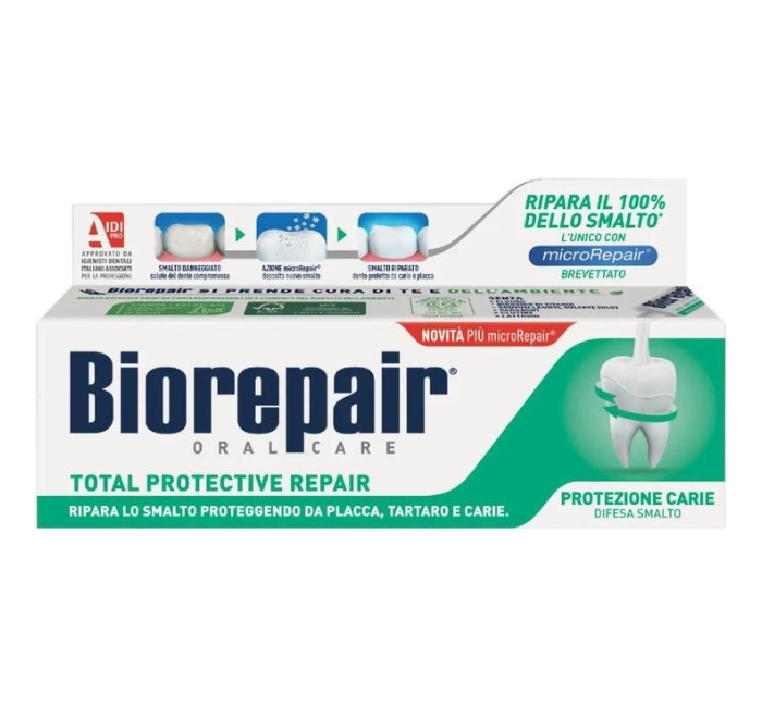 Biorepair зубна паста "Абсолютний захист та відновлення" 75мл, фото 1