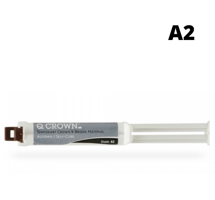 Q CROWN А2 (Кью краун), шприц 5 мл Композит хімічного твердіння для виготовлення тимчасових коронок
