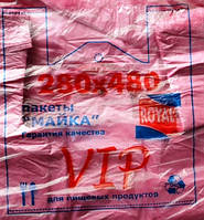 Пакет поліетиленовий "Майка" №3, 280х480, 18мкм, 200 штук
