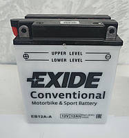 Акумулятор EXIDE Conventional EB 12А-А 12V-12 A·год лівий плюс