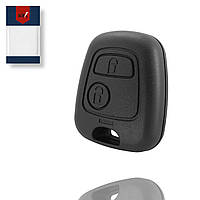 Корпус ключа Peugeot 206 207 307 407 на 2 кнопки без лезвия