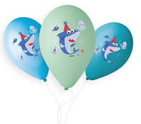 Воздушные шарики пастель "Детёныш акулы" 13" (33 см) Gemar