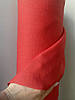 Червона лляна сорочково-платтєва тканина, 100% льон, колір 181/1309, фото 4