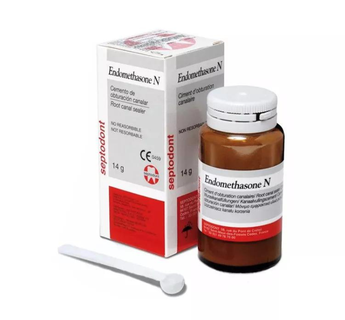 ENDOMETHASONE N (Ендометазон Н), порошок 14г. Septodont, фото 1