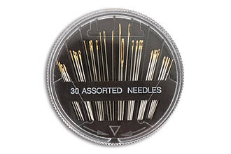 Набір голок для шиття із золотим вушком