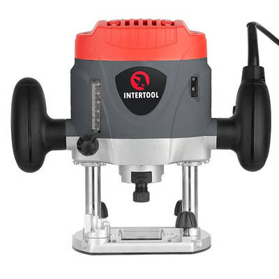 Фрезер INTERTOOL DT-0950 (1200 Вт, 8000-28000 об/хв, цанга 6/8 мм, макс глибина 52 мм)