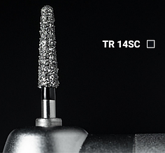 Діамантовий бір TR-14SC. Конус-олівець (ISO 198/024), чорний, Mani.Оригінал