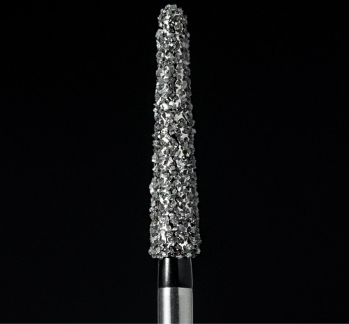 Діамантовий бір TR-15SC. Конус-олівець (ISO 199/024), чорний, Mani.Оригінал., фото 1