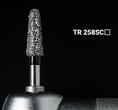 Діамантовий бір TR-258SC. Конус-олівець (ISO 197/027), чорний, Mani.Оригінал.