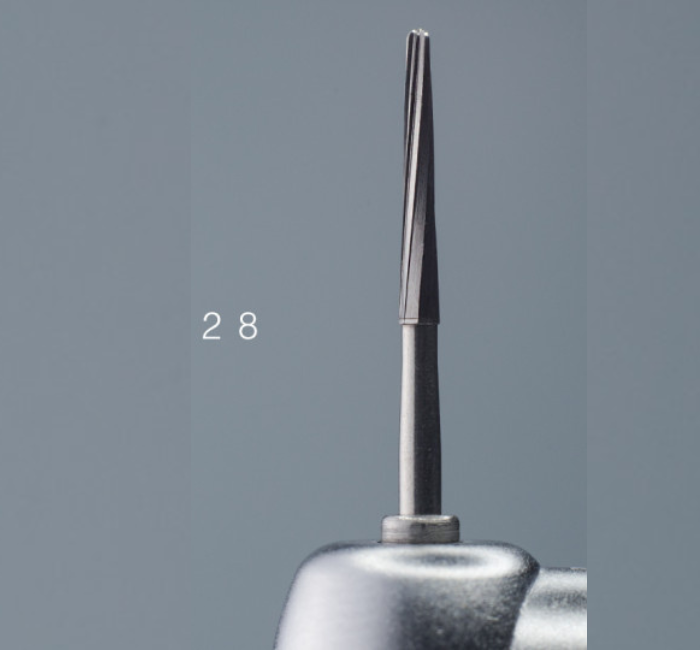 Хірургічний Бір MZB 28 , Фісура Закруглена, Оригінал (Mani), фото 1