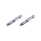 Комплект викруткових насадок PZ2 1/4" * 50мм, S2, уп. 2 од., STORM INTERTOOL VT-0215