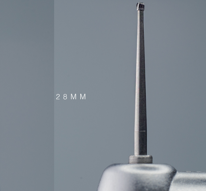 Хірургічний бір 28мм №2, Шаровидної форми, Оригінал (Mani), фото 1