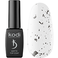 Матовое верхнее покрытие для гель-лака, 8 мл - ART 01, Matte Top Coat Kodi professional