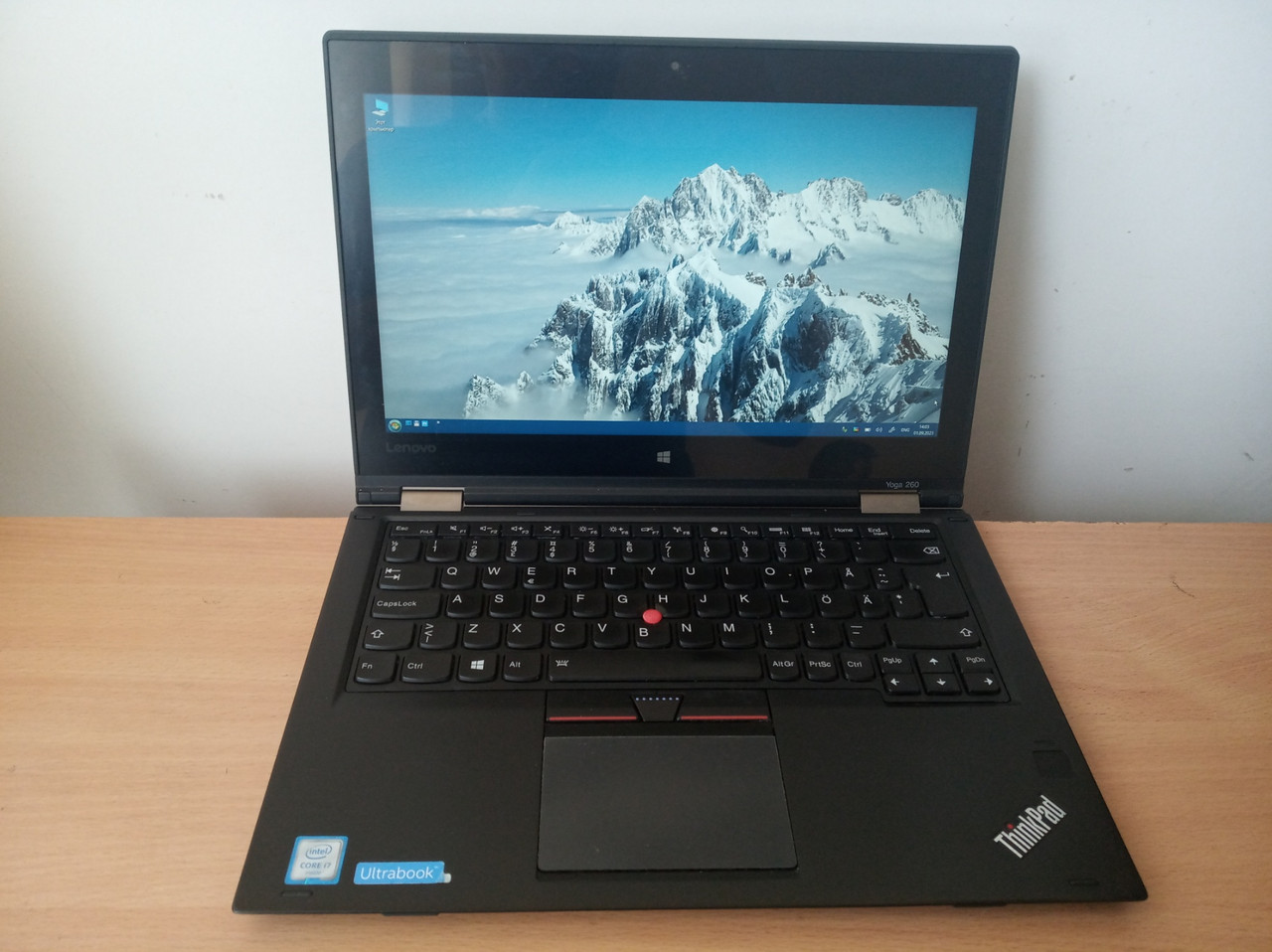 Ультрабук Lenovo ThinkPad YOGA 260 12.5” FHD i7-6500u/8Gb DDR4/SSD 256Gb/Touch Screen/Intel HD Graphics 520