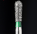 Діамантовий бір EX-20C. Подовжений грушоподібний (ISO 237/019), зелений, Mani.Оригінал., фото 2
